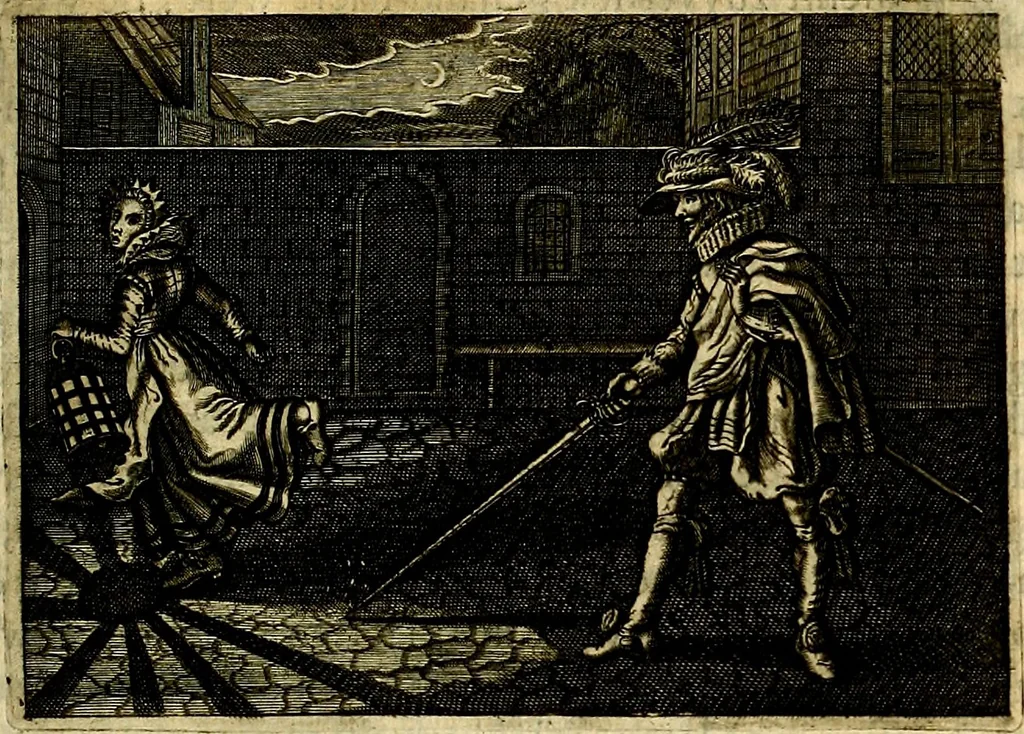 An illustration from Iohannis de Brunes I.C. Emblemata of Zinne-werck : voorghestelt, in Beelden, ghedichten, en breeder uijt-legginghen, tot uijt-druckinghe, en verbeteringhe van verscheijden feijlen onser eeuwe, 1661, leaf 260