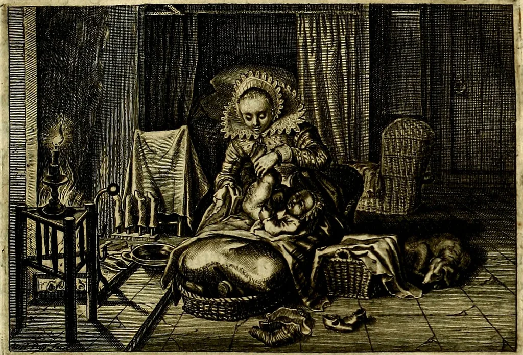 An illustration from Iohannis de Brunes I.C. Emblemata of Zinne-werck : voorghestelt, in Beelden, ghedichten, en breeder uijt-legginghen, tot uijt-druckinghe, en verbeteringhe van verscheijden feijlen onser eeuwe, 1661, leaf 32