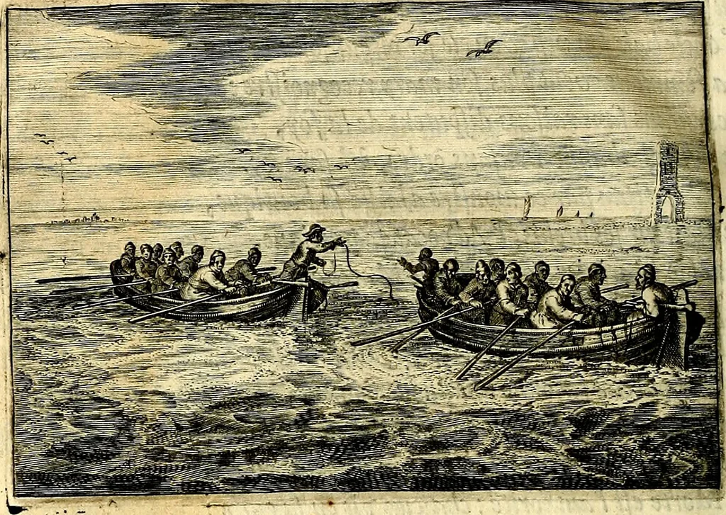 An illustration from Iohannis de Brunes I.C. Emblemata of Zinne-werck : voorghestelt, in Beelden, ghedichten, en breeder uijt-legginghen, tot uijt-druckinghe, en verbeteringhe van verscheijden feijlen onser eeuwe, 1661, leaf 55