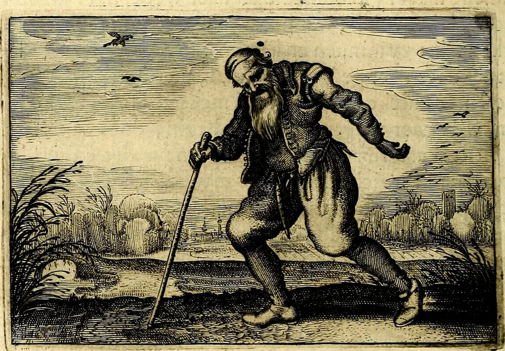 An illustration from Iohannis de Brunes I.C. Emblemata of Zinne-werck : voorghestelt, in Beelden, ghedichten, en breeder uijt-legginghen, tot uijt-druckinghe, en verbeteringhe van verscheijden feijlen onser eeuwe, 1661, leaf 325