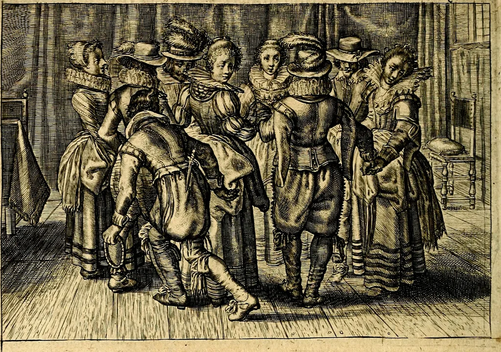 An illustration from Iohannis de Brunes I.C. Emblemata of Zinne-werck : voorghesteet, In Beelden, ghedichten, en breeder uijt-legginghen tot uijt-druckinghe, en verbeteringhe van verscheijden teijlen onser eeuwe. Spe et metu, 1624, leaf 163