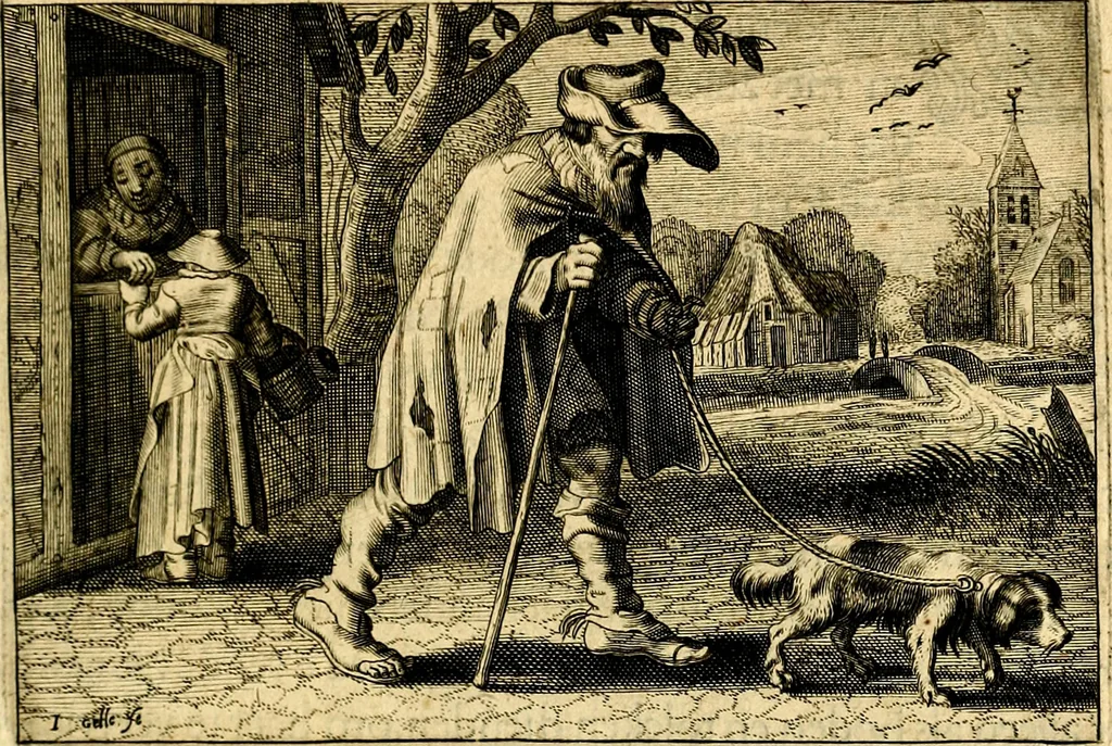 An illustration from Iohannis de Brunes I.C. Emblemata of Zinne-werck : voorghesteet, In Beelden, ghedichten, en breeder uijt-legginghen tot uijt-druckinghe, en verbeteringhe van verscheijden teijlen onser eeuwe. Spe et metu, 1624, leaf 168