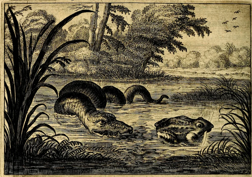 An illustration from Iohannis de Brunes I.C. Emblemata of Zinne-werck : voorghesteet, In Beelden, ghedichten, en breeder uijt-legginghen tot uijt-druckinghe, en verbeteringhe van verscheijden teijlen onser eeuwe. Spe et metu, 1624, leaf 175