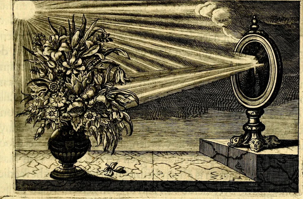 An illustration from Iohannis de Brunes I.C. Emblemata of Zinne-werck : voorghesteet, In Beelden, ghedichten, en breeder uijt-legginghen tot uijt-druckinghe, en verbeteringhe van verscheijden teijlen onser eeuwe. Spe et metu, 1624, leaf 188