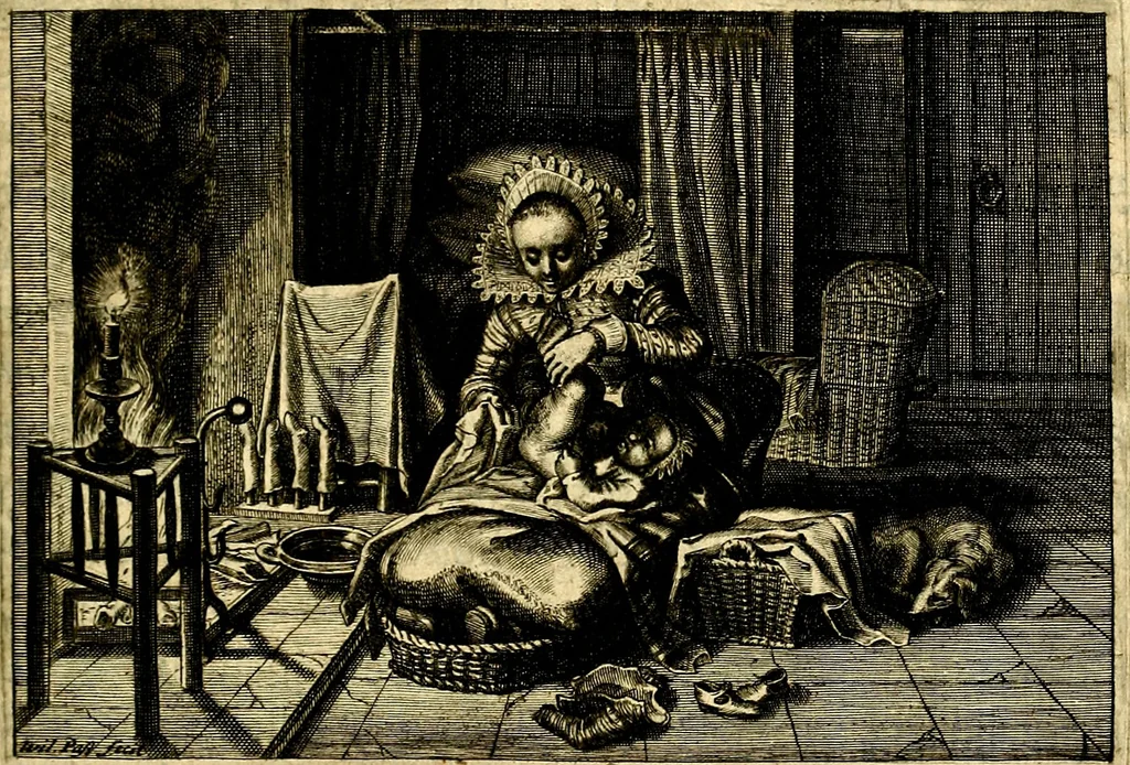 An illustration from Iohannis de Brunes I.C. Emblemata of Zinne-werck : voorghesteet, In Beelden, ghedichten, en breeder uijt-legginghen tot uijt-druckinghe, en verbeteringhe van verscheijden teijlen onser eeuwe. Spe et metu, 1624, leaf 32