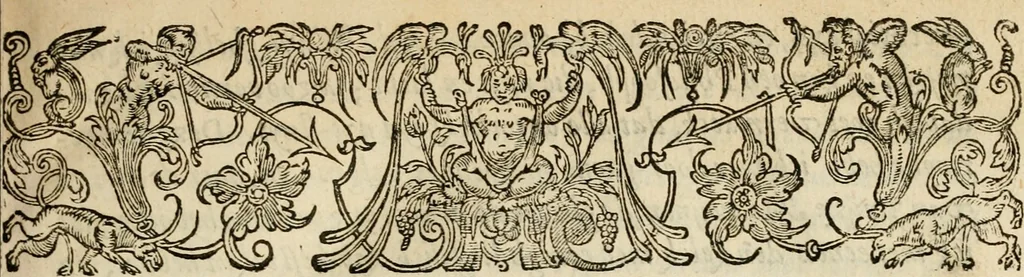 An illustration from Iohannis de Brunes I.C. Emblemata of zinne-werck : voorghestelt in beelden, ghedichten, en breeder uijt-legginghen, tot uijt-druckinghe en verbeteringhe van verscheijden feijlen onser eeuwe, 1636, leaf 14