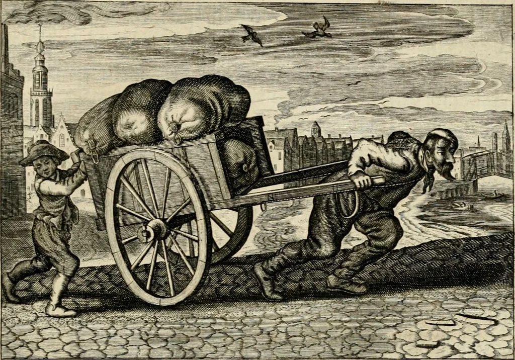 An illustration from Iohannis de Brunes I.C. Emblemata of zinne-werck : voorghestelt in beelden, ghedichten, en breeder uijt-legginghen, tot uijt-druckinghe en verbeteringhe van verscheijden feijlen onser eeuwe, 1636, leaf 212