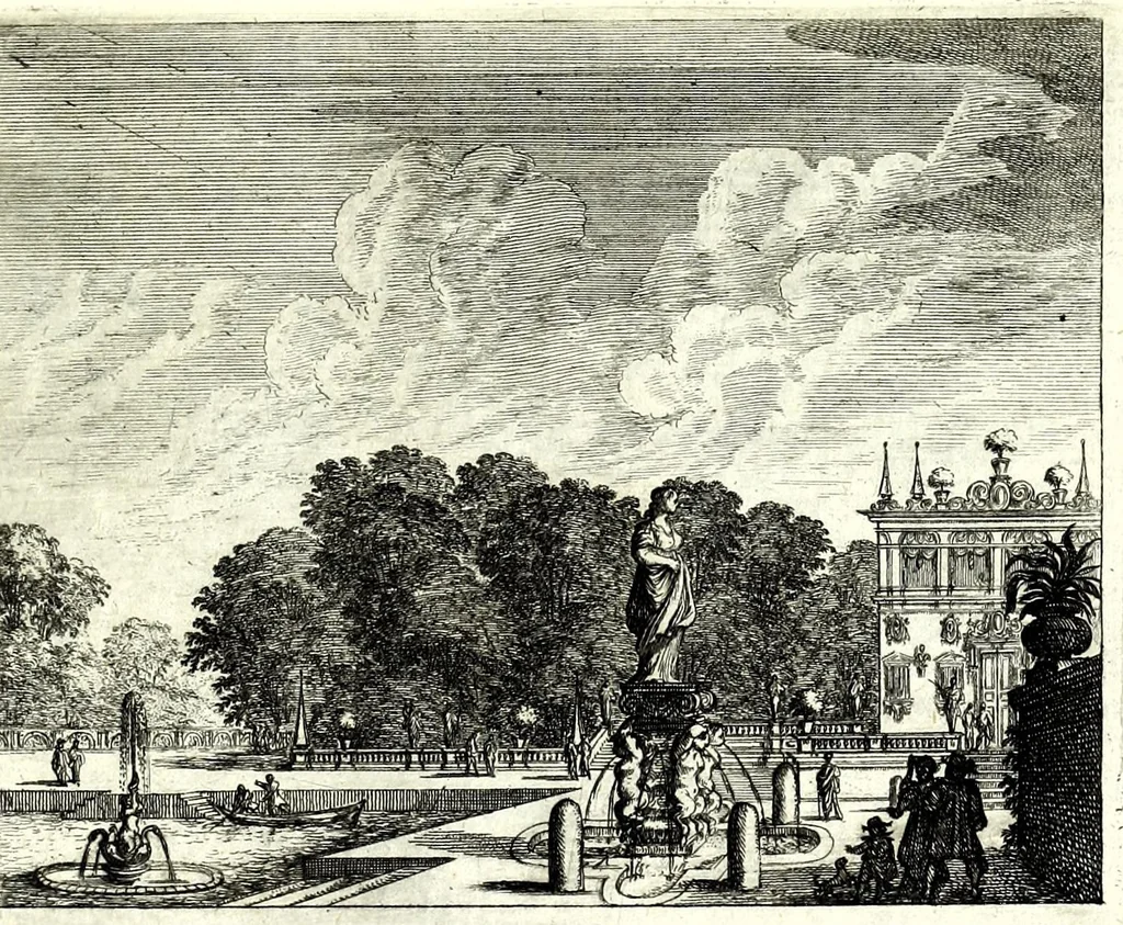 An illustration from Iohann Wilhelm Bauren Underschidliche Prospecten, welche er in dennen Landen Italiae und dan auf seiner Heimreis Friaul, Karnten, Stejr nach dem Leben gezeichnet, 1681, leaf 41