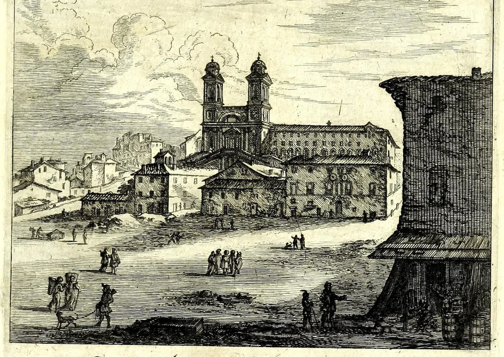 An illustration from Iohann Wilhelm Bauren Underschidliche Prospecten, welche er in dennen Landen Italiae und dan auf seiner Heimreis Friaul, Karnten, Stejr nach dem Leben gezeichnet, 1681, leaf 89