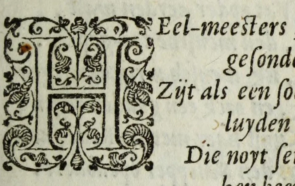 An illustration from Ioh. van Bevervvijck Heel-konste, ofte, Derde deel van de genees-konste : om de uytwendige gebreken te heelen. Verhandeling der spieren : by de welcke aengewesen wort, wat in hun onnatuyrige toe-vallen en te voor-seggen en te hantwercken staet / beleedt door Fortunatum Plempium .., 1645, leaf 51