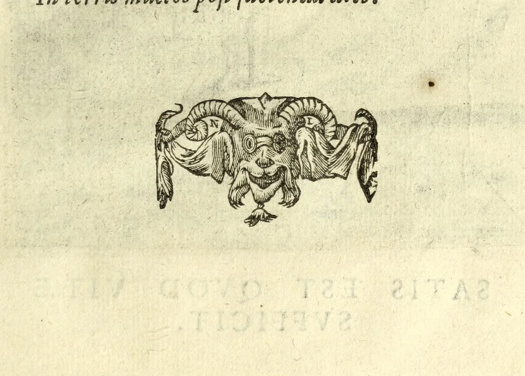An illustration from Io. Mercerii I.C. Emblemata, 1592, leaf 65