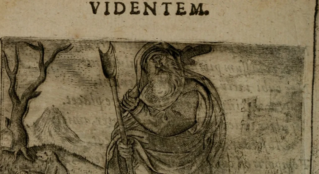An illustration from Io. Mercerii I.C. Emblemata, 1592, leaf 15