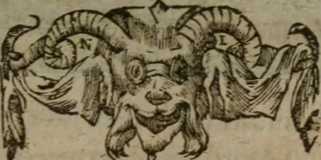 An illustration from Io. Mercerii I.C. Emblemata, 1592, leaf 18