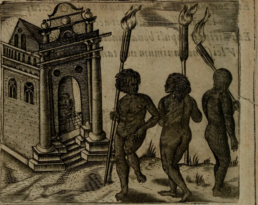 An illustration from Io. Mercerii I.C. Emblemata, 1592, leaf 51