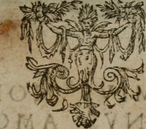 An illustration from Io. Mercerii I.C. Emblemata, 1592, leaf 54