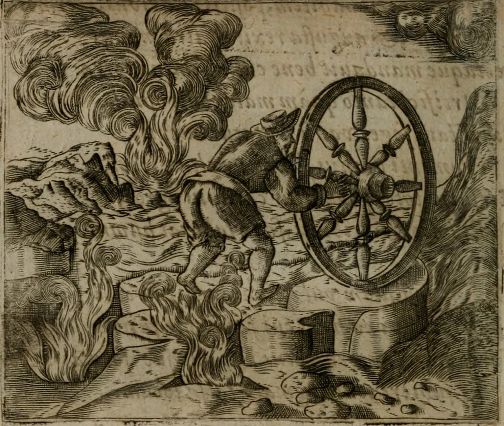 An illustration from Io. Mercerii I.C. Emblemata, 1592, leaf 89