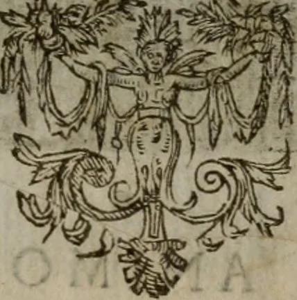 An illustration from Io. Mercerii I.C. Emblemata, 1592, leaf 96