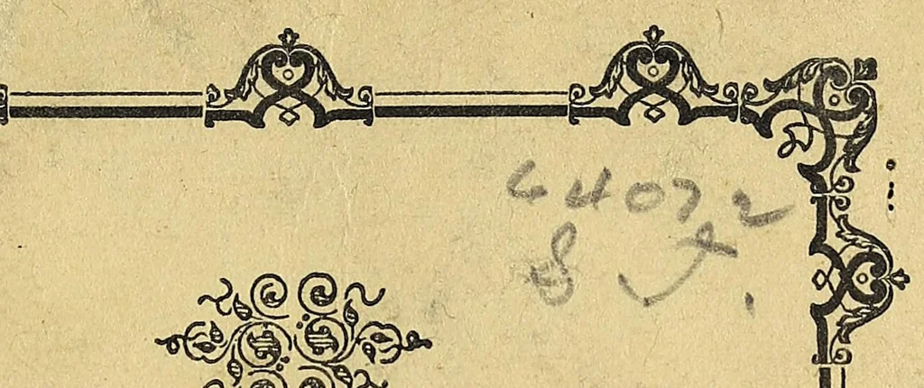 An illustration from Ionteriwaienstakwa ne Kariwiioston Teieiasontha = Catechisme Iroquois, 1883, leaf 9