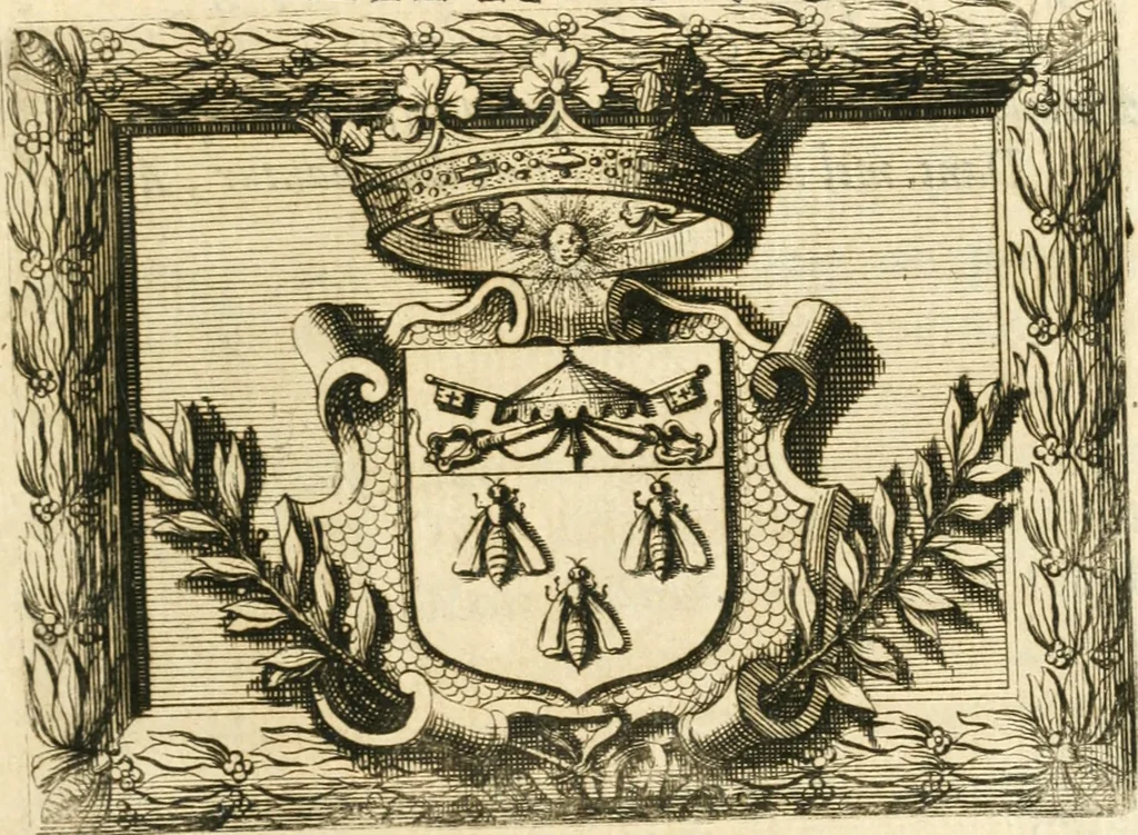 An illustration from Iosephi Mariae Suaresij episcopi vasionensis Praenestes antiquae libri duo, 1655, leaf 2