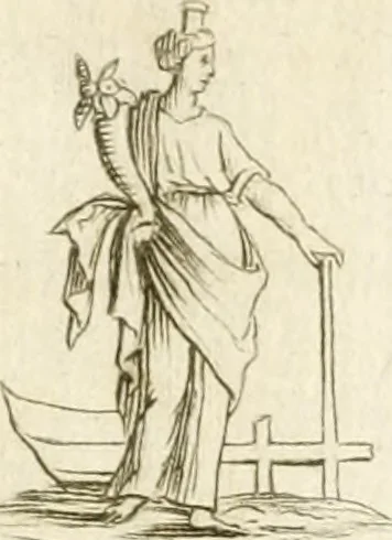 An illustration from Iosephi Mariae Suaresij episcopi vasionensis Praenestes antiquae libri duo, 1655, leaf 20