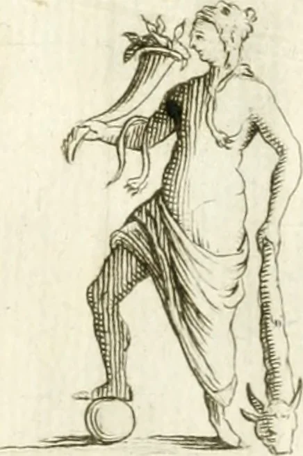An illustration from Iosephi Mariae Suaresij episcopi vasionensis Praenestes antiquae libri duo, 1655, leaf 20