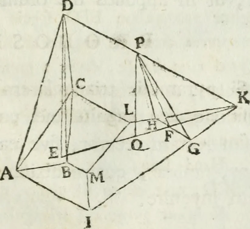 An illustration from Iosephi Torelli veronensis Elementorum prospectivae libri II : opus posthumum, 1788, leaf 112