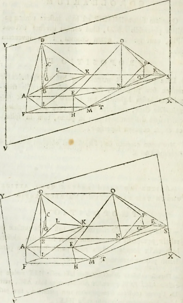An illustration from Iosephi Torelli veronensis Elementorum prospectivae libri II : opus posthumum, 1788, leaf 115