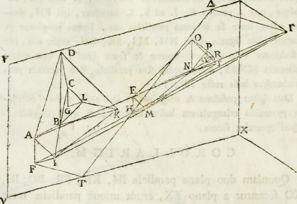 An illustration from Iosephi Torelli veronensis Elementorum prospectivae libri II : opus posthumum, 1788, leaf 119