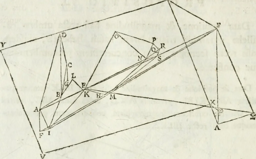 An illustration from Iosephi Torelli veronensis Elementorum prospectivae libri II : opus posthumum, 1788, leaf 125