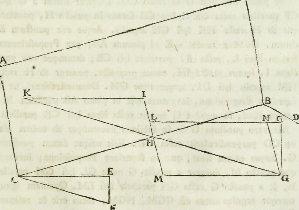 An illustration from Iosephi Torelli veronensis Elementorum prospectivae libri II : opus posthumum, 1788, leaf 134