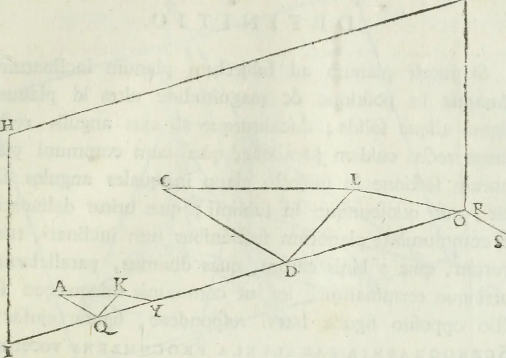 An illustration from Iosephi Torelli veronensis Elementorum prospectivae libri II : opus posthumum, 1788, leaf 30