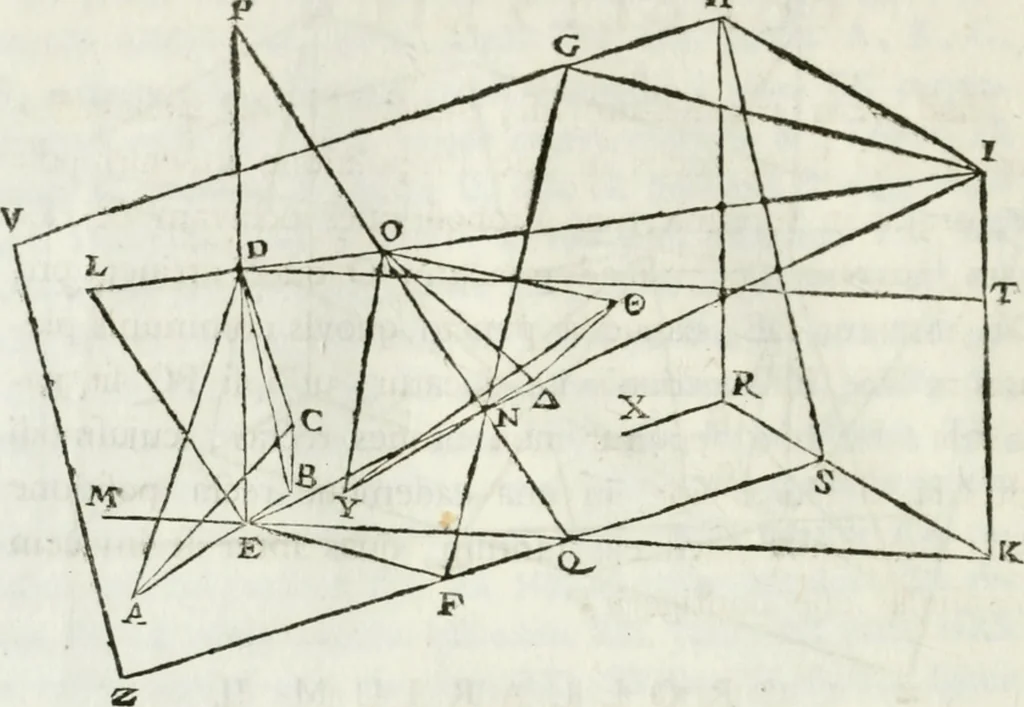 An illustration from Iosephi Torelli veronensis Elementorum prospectivae libri II : opus posthumum, 1788, leaf 49
