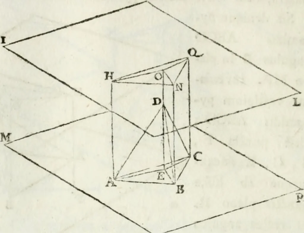 An illustration from Iosephi Torelli veronensis Elementorum prospectivae libri II : opus posthumum, 1788, leaf 59