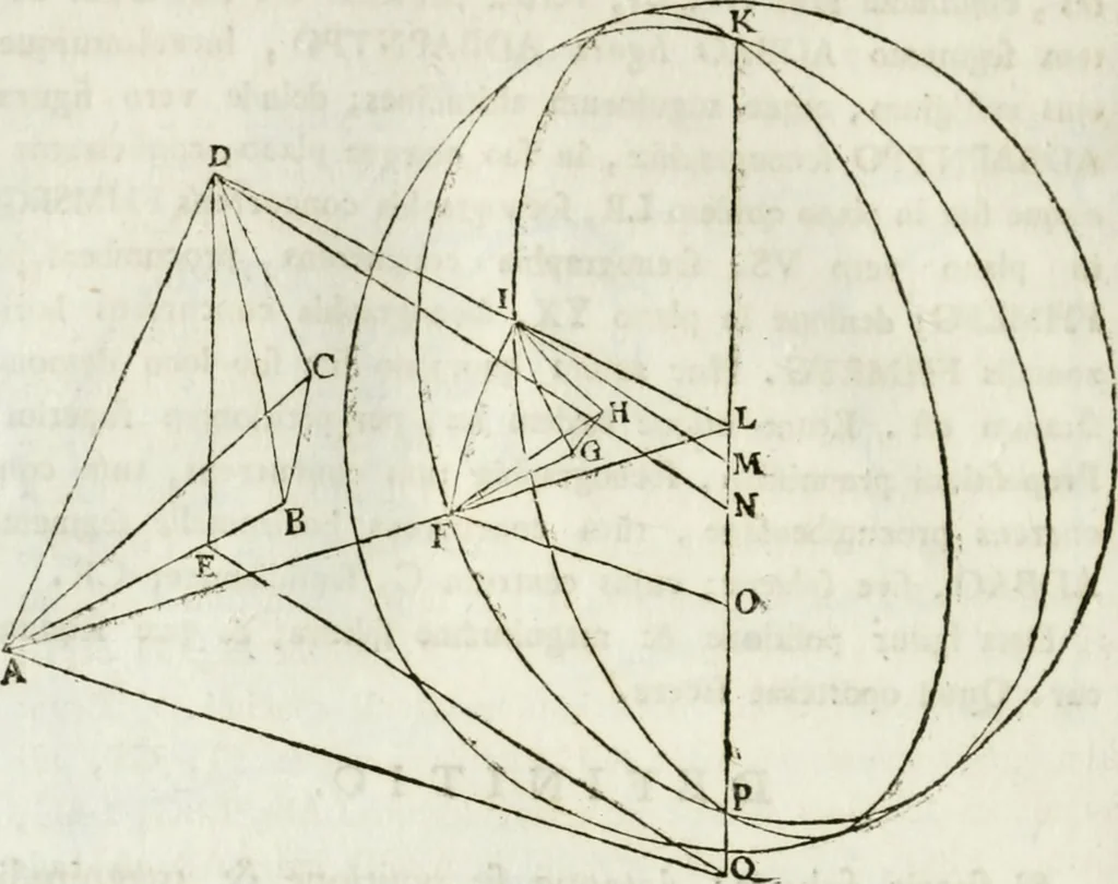 An illustration from Iosephi Torelli veronensis Elementorum prospectivae libri II : opus posthumum, 1788, leaf 79