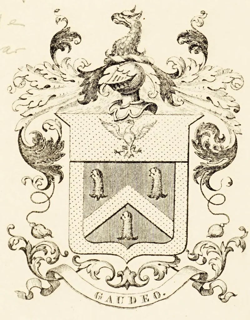 An illustration from Iournael vande Nassausche vloot, : ofte beschrijvingh van de voyagie om den gantschen aert-kloot, gedaen met elf schepen: onder 't beleydt van den admirael Iaques l'Heremite, ende vice-admirael Gheen Huygen Schapenham, in de iaren 1623. 1624. 1625. en 1626. Noch is hier by gevoegt een beschrijvinge vande regeeringe van Peru,, 1648, leaf 2