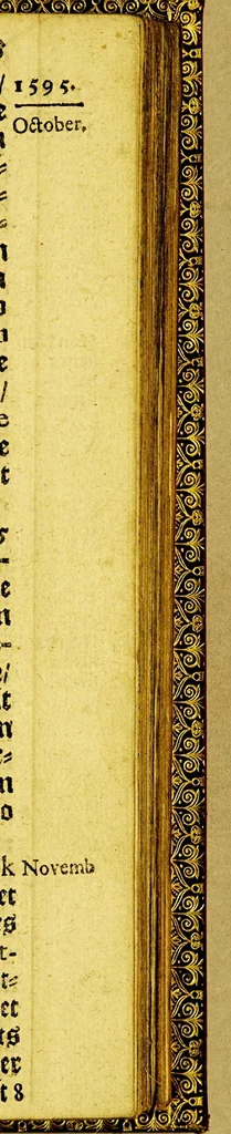 An illustration from Iournalen van drie voyagien, : te weten: 1. Van Mr. Thomas Candish, met drie schepen door de Magallaensche Straet rondom de werelt, inden jare 1586, 1587, en 1588. ... 2. Vande Heer Fransoys Draeck, ende Heer Jan Haukeins, ridderen, naer West-Indien gepretendeert Panama in te nemen ... in den jare 1593. Noch een beschryvinge vande zee vaert der geheeler werelt. Nassausche vloot, 3. ofte beschryvinge vande voyagie om den gantschen aert-kloot, door de Straet Lemaire, onder 't beleydt vanden Admirael Iaques L'Heremite, inde jaren 1623, 1624, 1625, en 1626. : Wy hebben hier achter by ghevoeght en beschrijvinghe vande regeringhe van Peru, door Pedro de Madriga ... met een kort verhael van Chili. Als mede een verhael van Capiteyn Pedro Fernandes de Quir ... aengaende de ontdeckinghe van't onbekent Austrialia ., 1643, leaf 71
