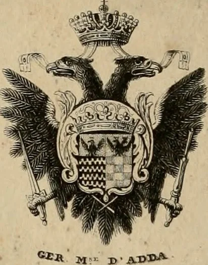 An illustration from Pavli Iovii novocomensis Vitae dvodecim vicecomitvm Mediolani principvm : ex Bibliotheca regia, 1549, leaf 1