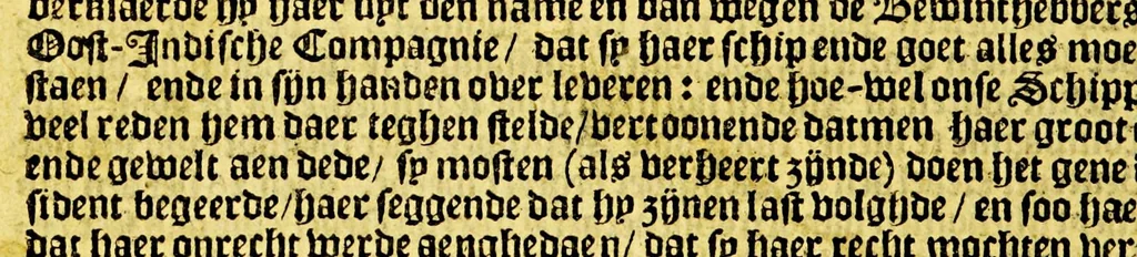 An illustration from Iovrnael ofte beschryvinge vande wonderlijcke reyse, 1637, leaf 70