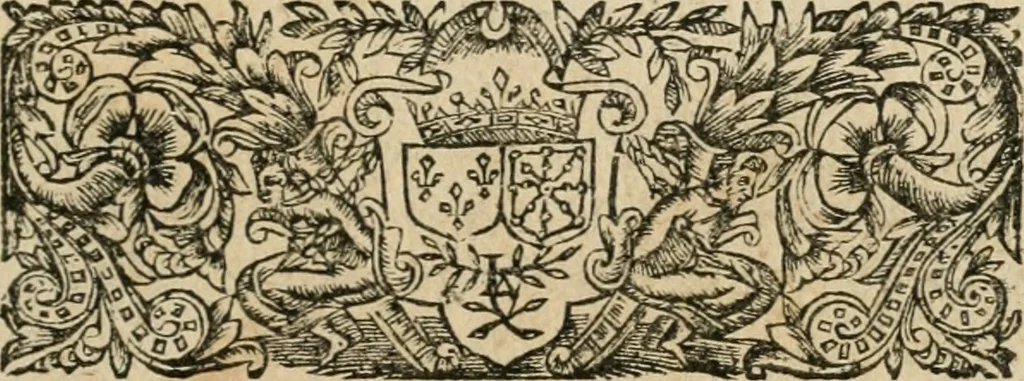 An illustration from Iovrnavx historiques: contenans tout ce qui s'est passé de plus remarquable dans le voyage du roy, & de Son Eminence, depuis leur depart de Paris, le 25. iuin de l'an 1659 : pour le traitté du mariage de sa majesté, & de la paix generale, jusqu'à leur retour : auec une exacte recherche de ce qui s'est fait dans le conferences des deux ministres, & dans le mariage du roy auec l'infante d'Espagne à Fontarabie, & à S. Iean de Lus : et leur entrée dans toutes les villes de leur passage, & leur triomphe dans leur bonne ville de Paris / par le Sieur F.C, 1660, leaf 184