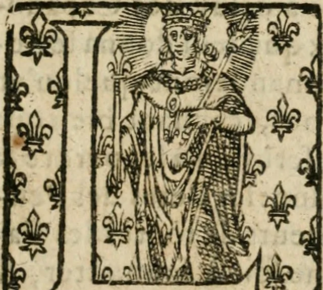 An illustration from Iovrnavx historiques: contenans tout ce qui s'est passé de plus remarquable dans le voyage du roy, & de Son Eminence, depuis leur depart de Paris, le 25. iuin de l'an 1659 : pour le traitté du mariage de sa majesté, & de la paix generale, jusqu'à leur retour : auec une exacte recherche de ce qui s'est fait dans le conferences des deux ministres, & dans le mariage du roy auec l'infante d'Espagne à Fontarabie, & à S. Iean de Lus : et leur entrée dans toutes les villes de leur passage, & leur triomphe dans leur bonne ville de Paris / par le Sieur F.C, 1660, leaf 24