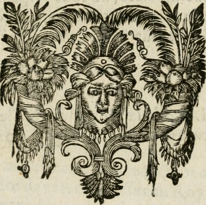 An illustration from Iovrnavx historiques: contenans tout ce qui s'est passé de plus remarquable dans le voyage du roy, & de Son Eminence, depuis leur depart de Paris, le 25. iuin de l'an 1659 : pour le traitté du mariage de sa majesté, & de la paix generale, jusqu'à leur retour : auec une exacte recherche de ce qui s'est fait dans le conferences des deux ministres, & dans le mariage du roy auec l'infante d'Espagne à Fontarabie, & à S. Iean de Lus : et leur entrée dans toutes les villes de leur passage, & leur triomphe dans leur bonne ville de Paris / par le Sieur F.C, 1660, leaf 60