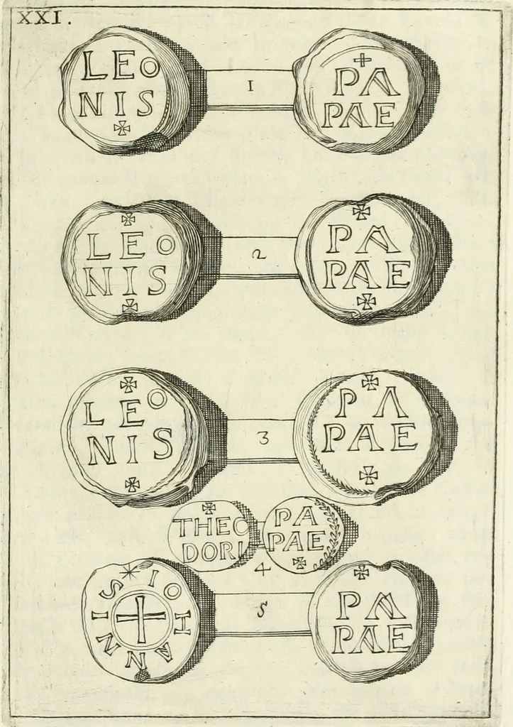 An illustration from I piombi antichi, 1740, leaf 126