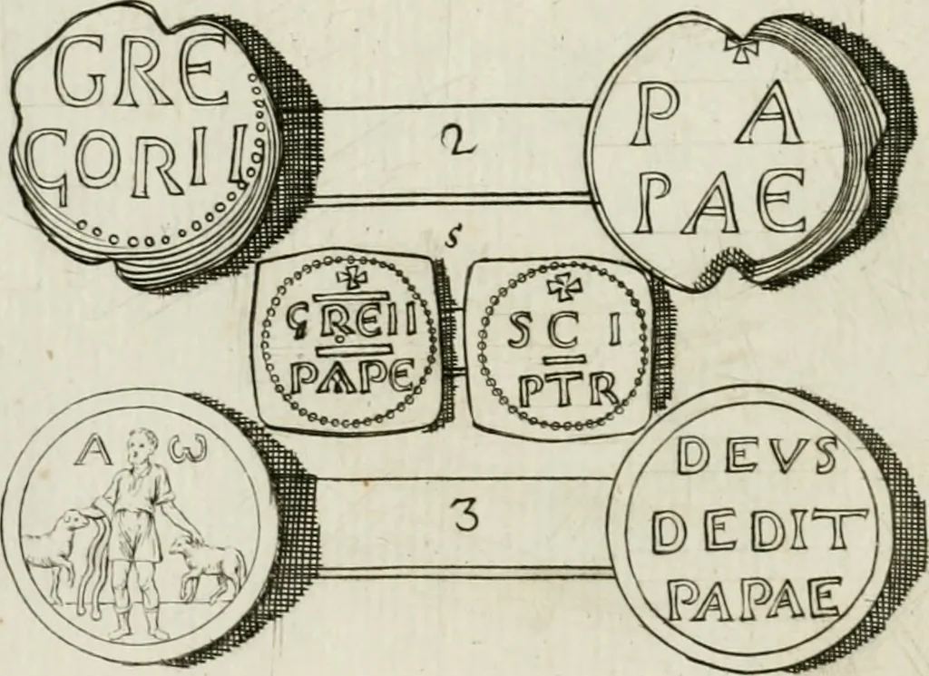 An illustration from I piombi antichi, 1740, leaf 135
