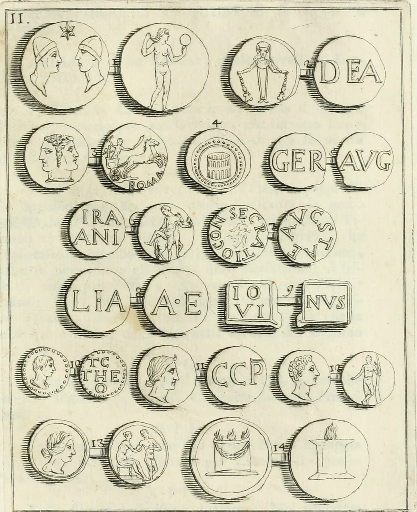 An illustration from I piombi antichi, 1740, leaf 164