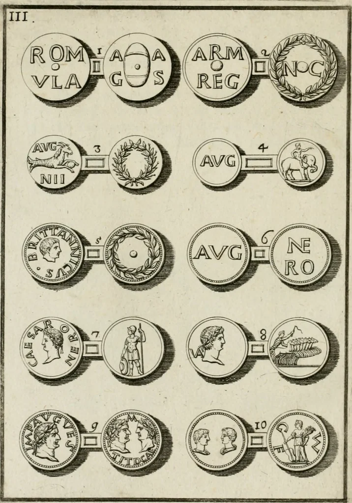An illustration from I piombi antichi, 1740, leaf 169