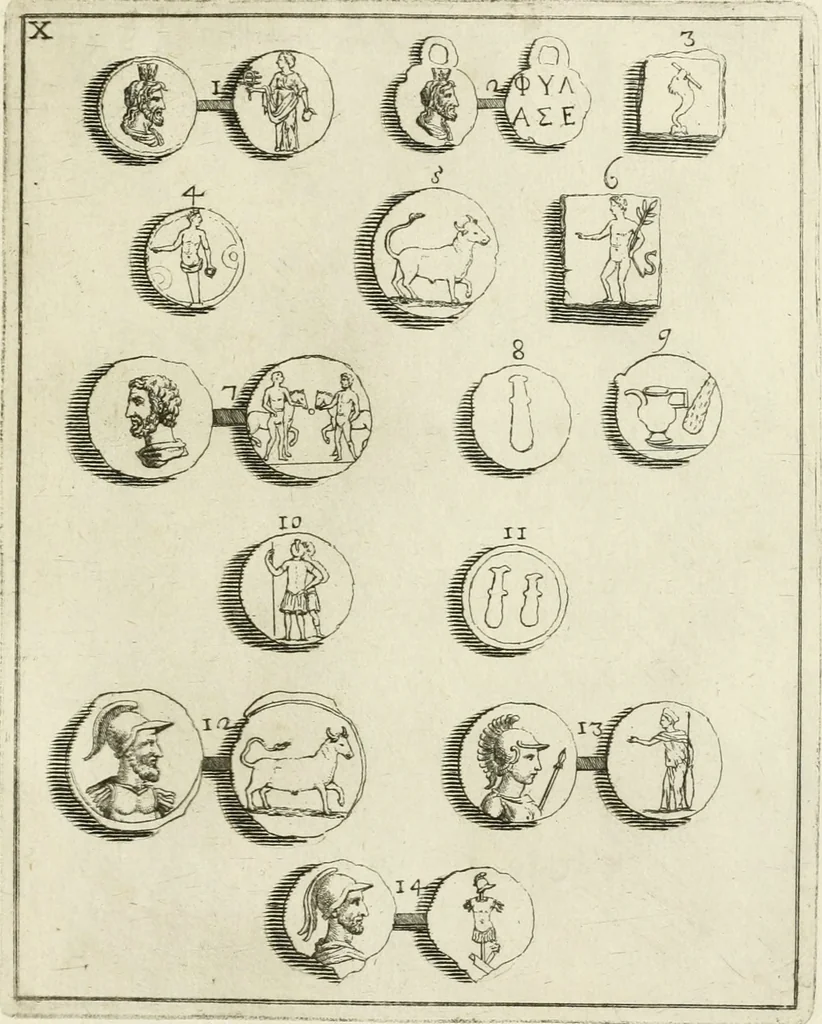 An illustration from I piombi antichi, 1740, leaf 198