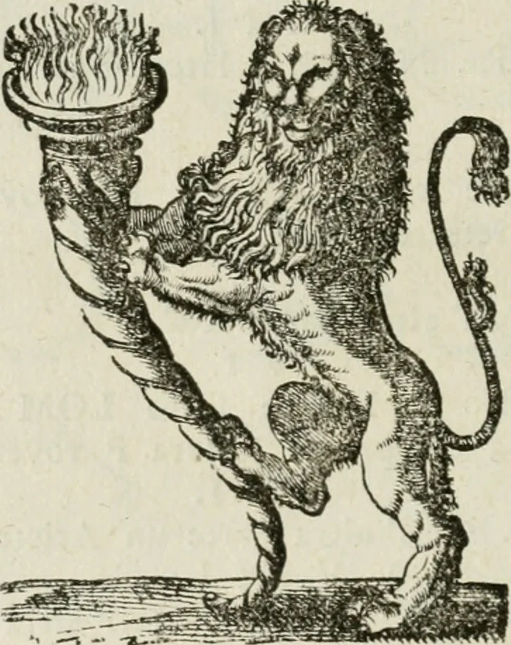 An illustration from I piombi antichi, 1740, leaf 211