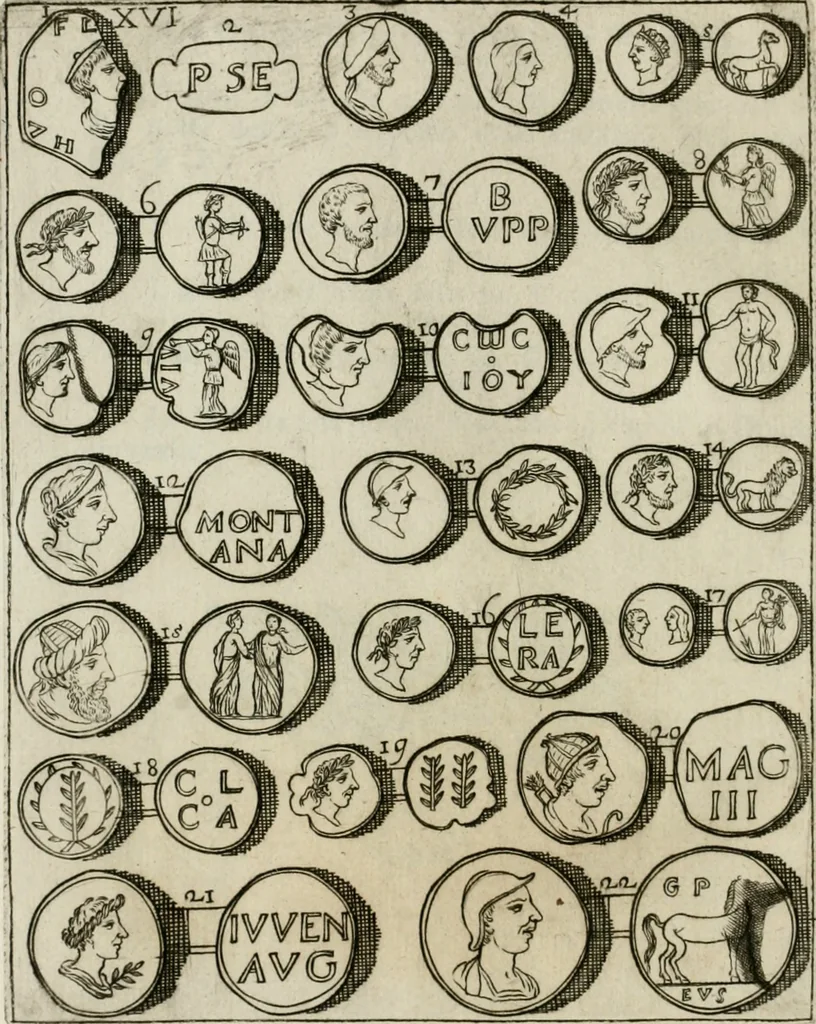 An illustration from I piombi antichi, 1740, leaf 221