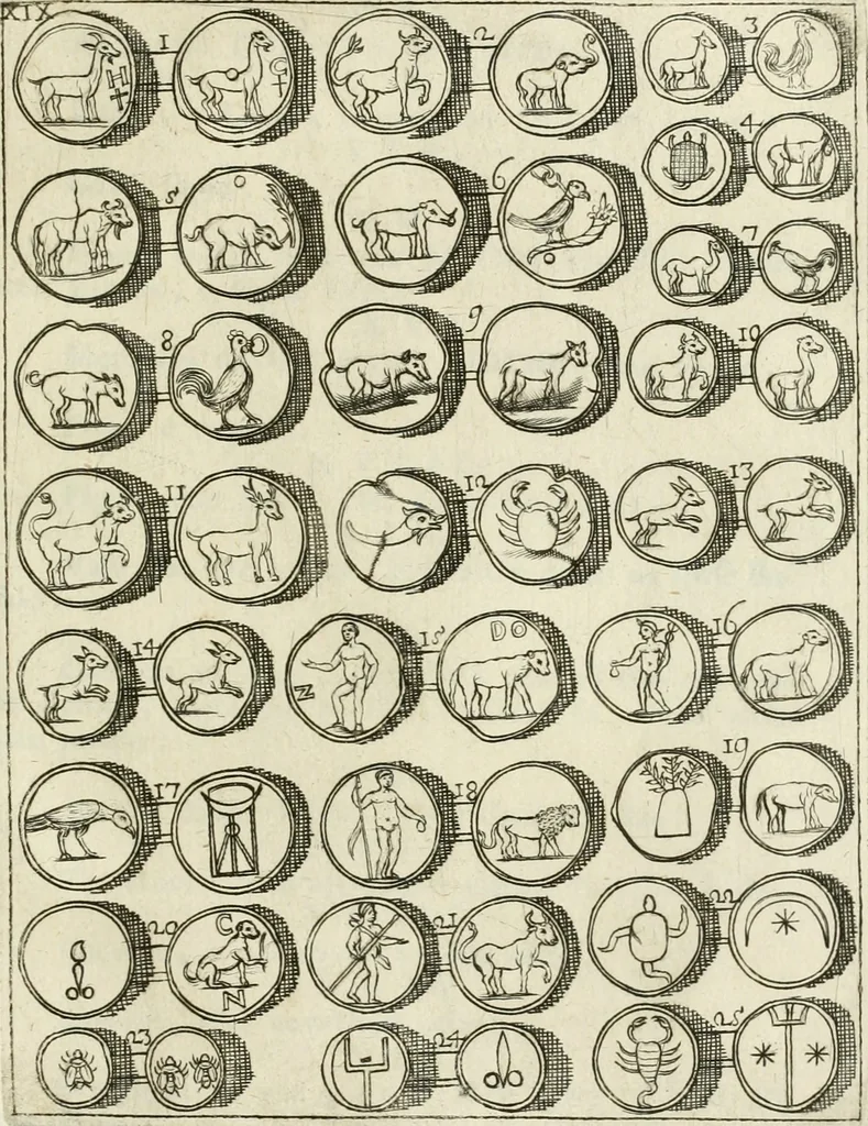 An illustration from I piombi antichi, 1740, leaf 234