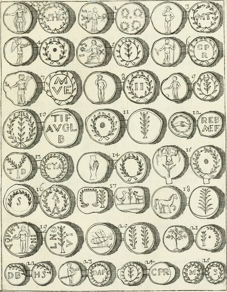 An illustration from I piombi antichi, 1740, leaf 260